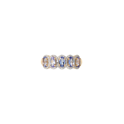 Éclat Blue Tanzanite Ring