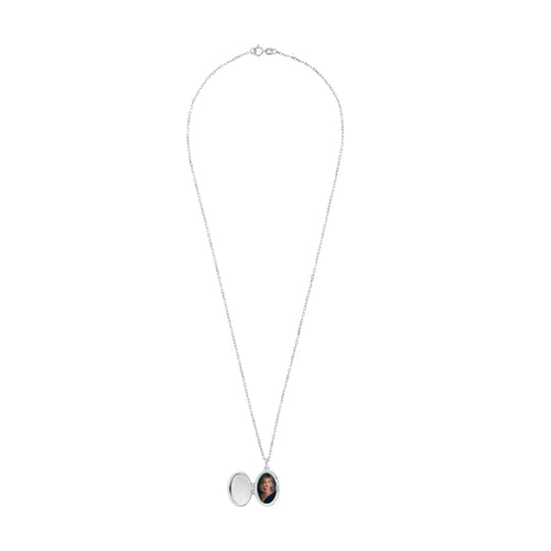 Srebrny personalizowany medalion