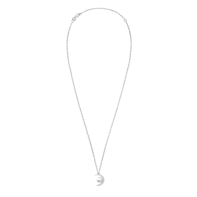 Srebrny choker New Moon